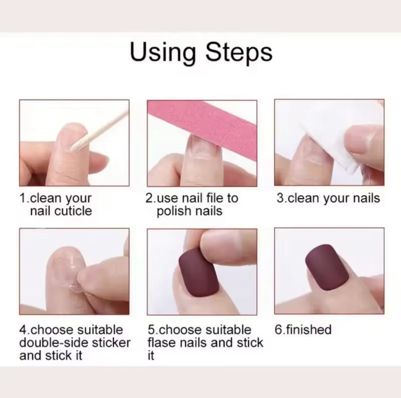 how to paste fake nails guide deherbo