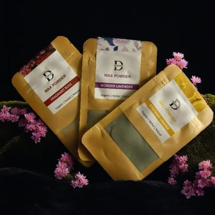 Organic wax powder deherbo