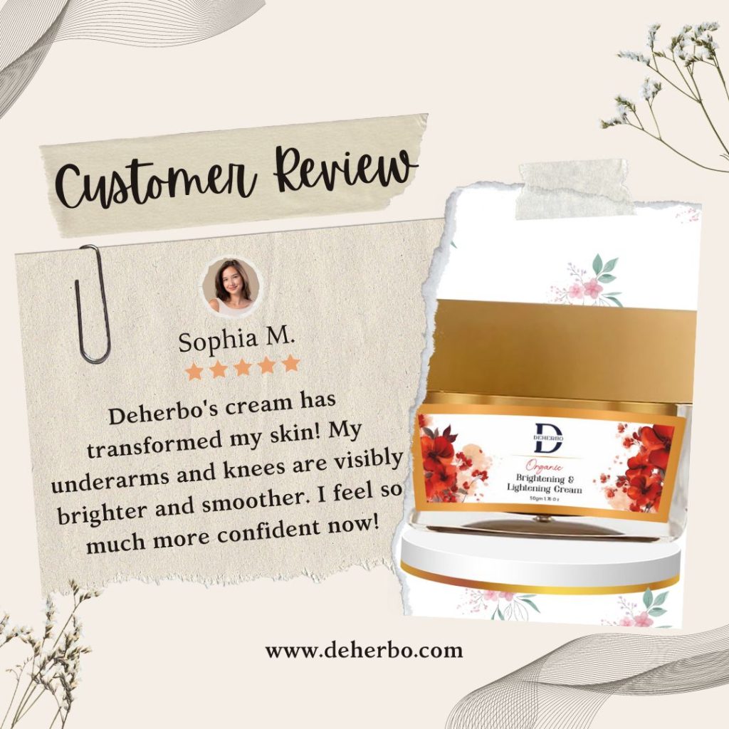 Brightning cream review - Deherbo