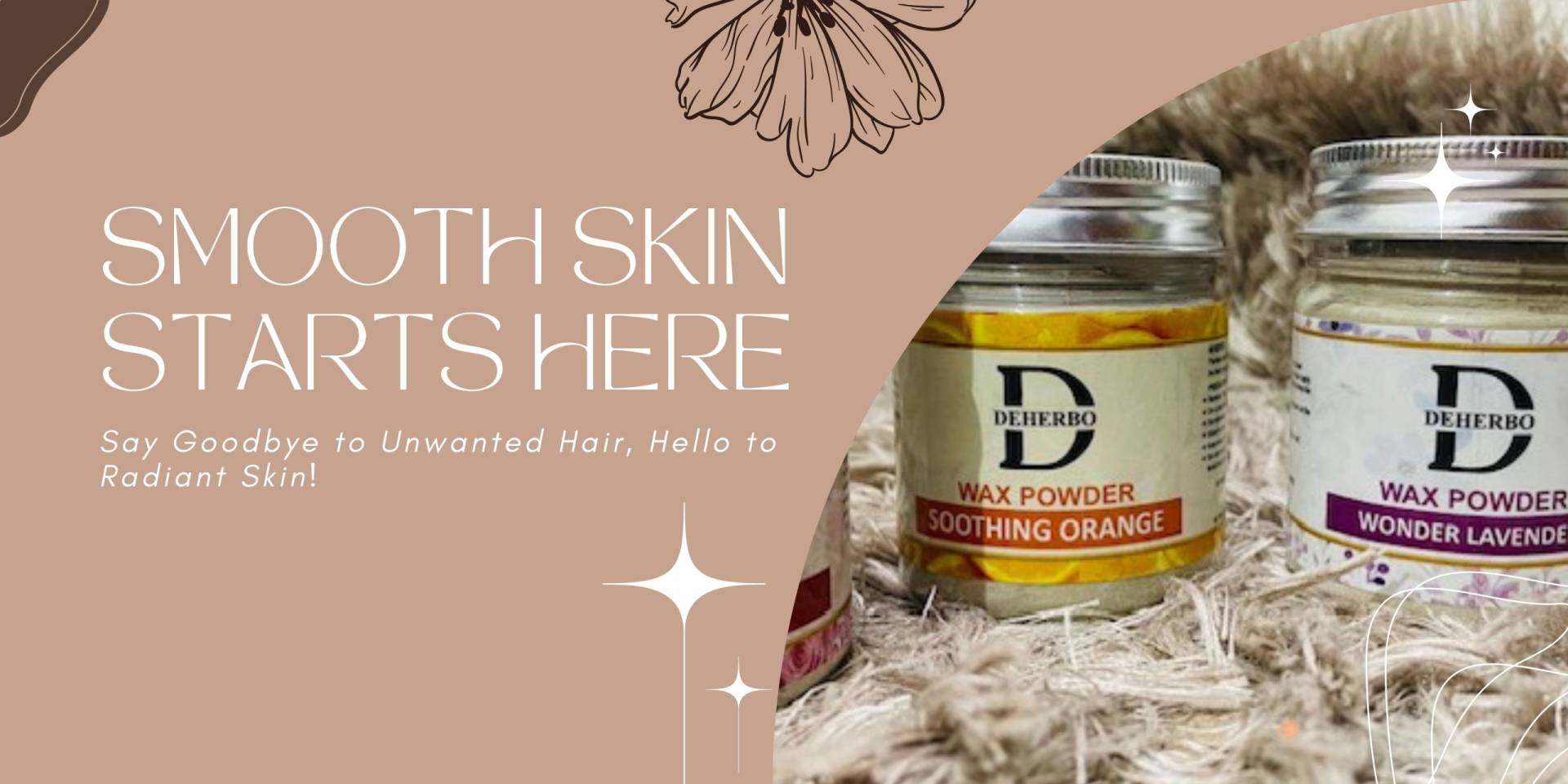 deherbo herbal wax powder